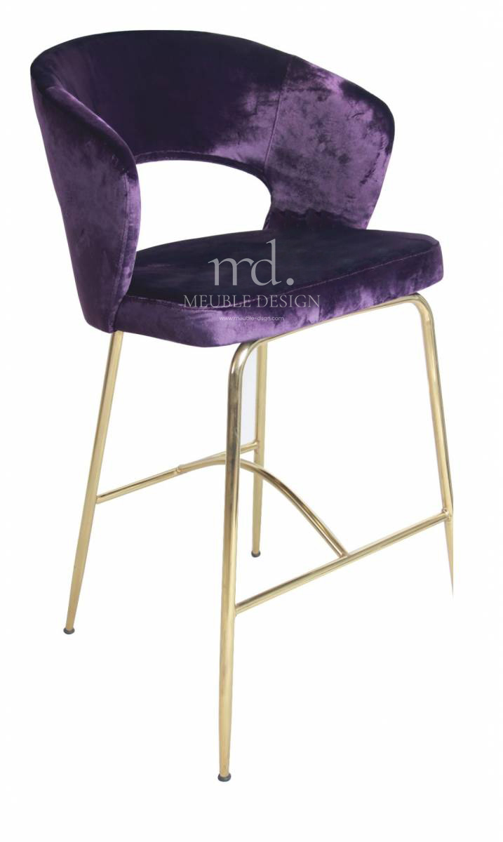 Tabouret-en-velours-avec-dossier-ajoure-2