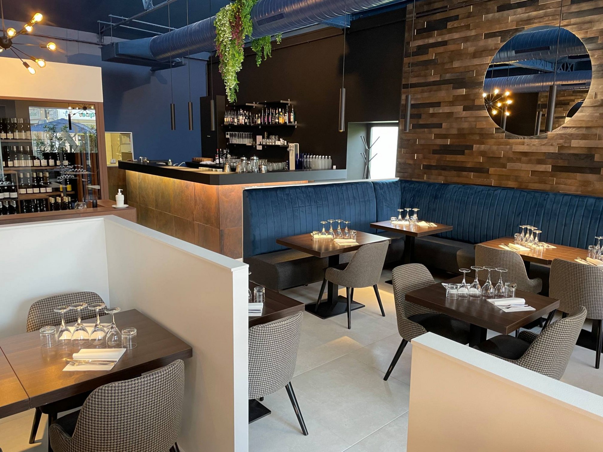 Aménagement du restaurant Le Bistronome à Villefranche 0