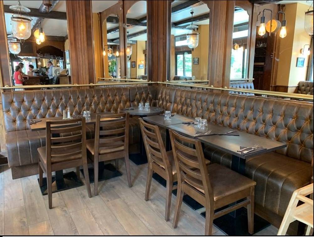 Aménagement du restaurant brasserie Le Barrault à Paris 13e