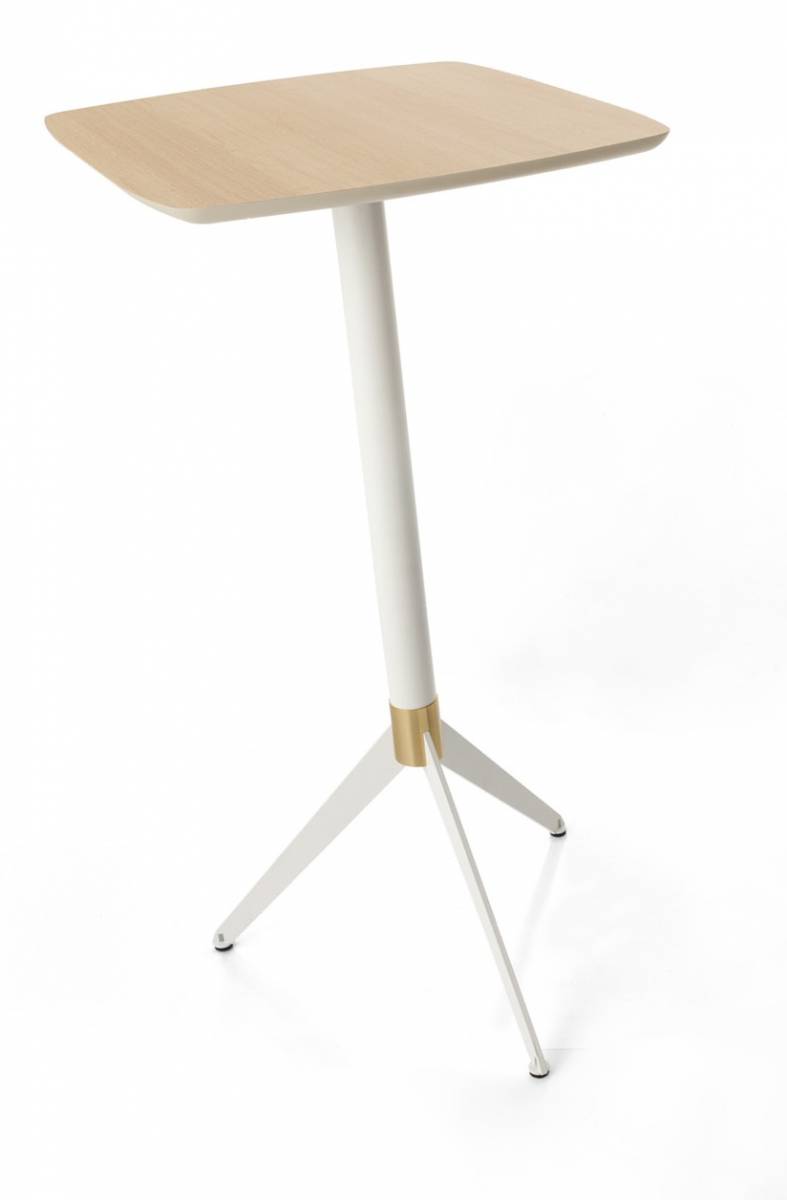 Pied de table en acier avec col décoratif- 3 branches