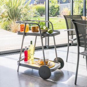 Desserte de jardin 2 étages EASINESS Graphite